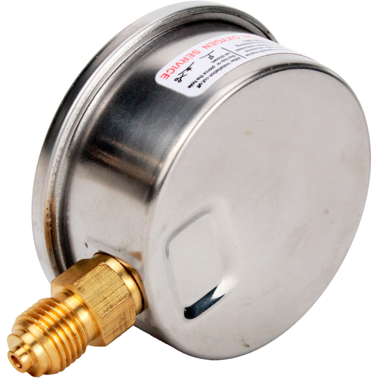 Manometers vibration-resistant Elephant MB-311-R1, radial, stainless steel 304, accuracy class 1