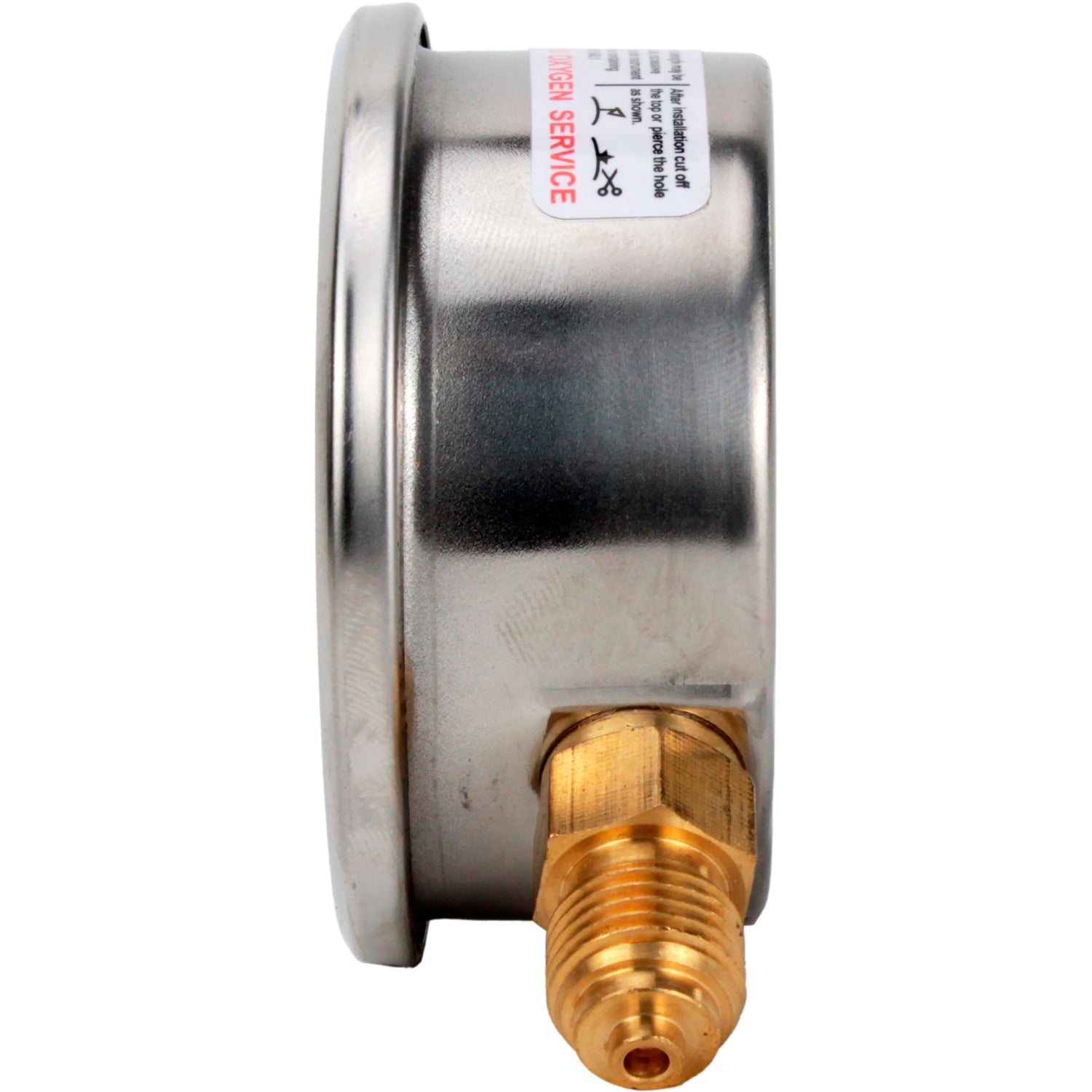 Manometers vibration-resistant Elephant MB-311-R1, radial, stainless steel 304, accuracy class 1