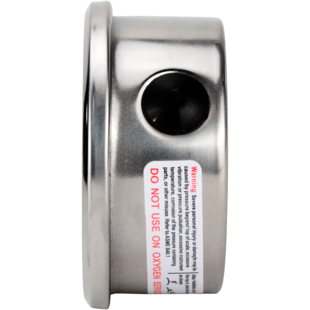 Manometers vibration-resistant Elephant MB-311-R1.5, radial, stainless steel 304, accuracy class 1.5