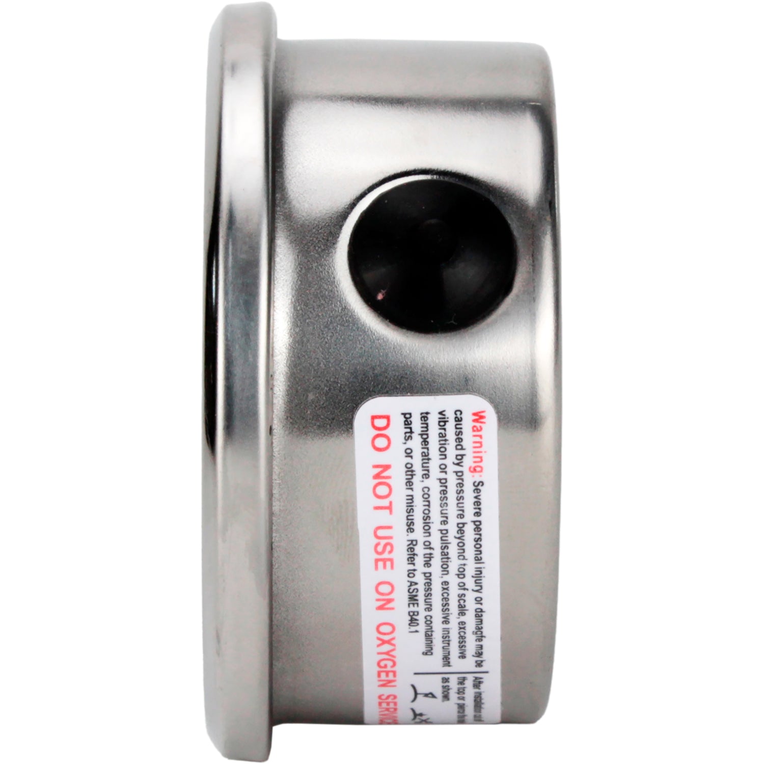 Manometers vibration-resistant Elephant MB-311-R1.5, radial, stainless steel 304, accuracy class 1.5