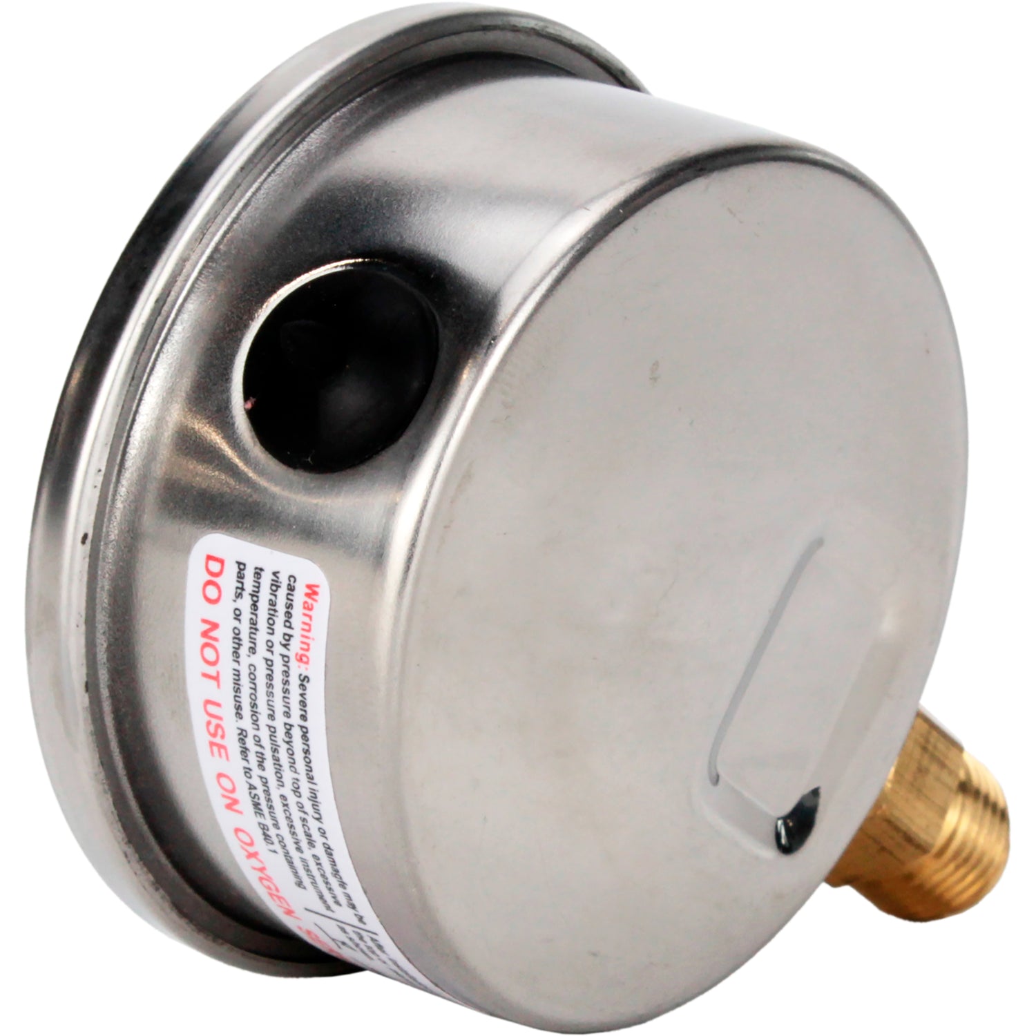 Manometers vibration-resistant Elephant MB-311-R1.5, radial, stainless steel 304, accuracy class 1.5