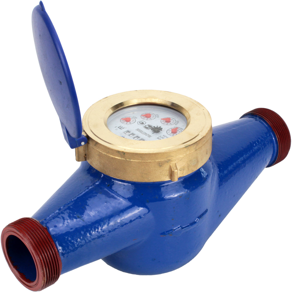 Cold water meters Elephant MKX2 winged, non-volatile, multi-jet, cast iron, threaded