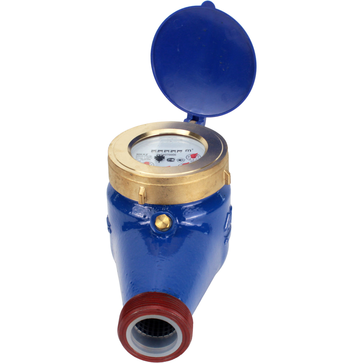 Cold water meters Elephant MKX2 winged, non-volatile, multi-jet, cast iron, threaded