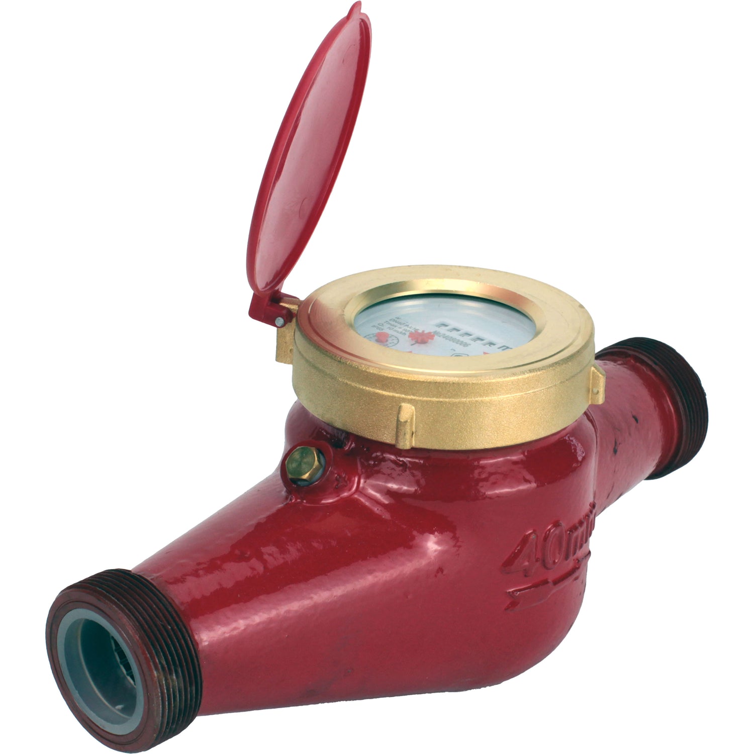 Water meter Elephant MKU2 universal, wing, non-volatile, multi-jet, cast iron, threaded