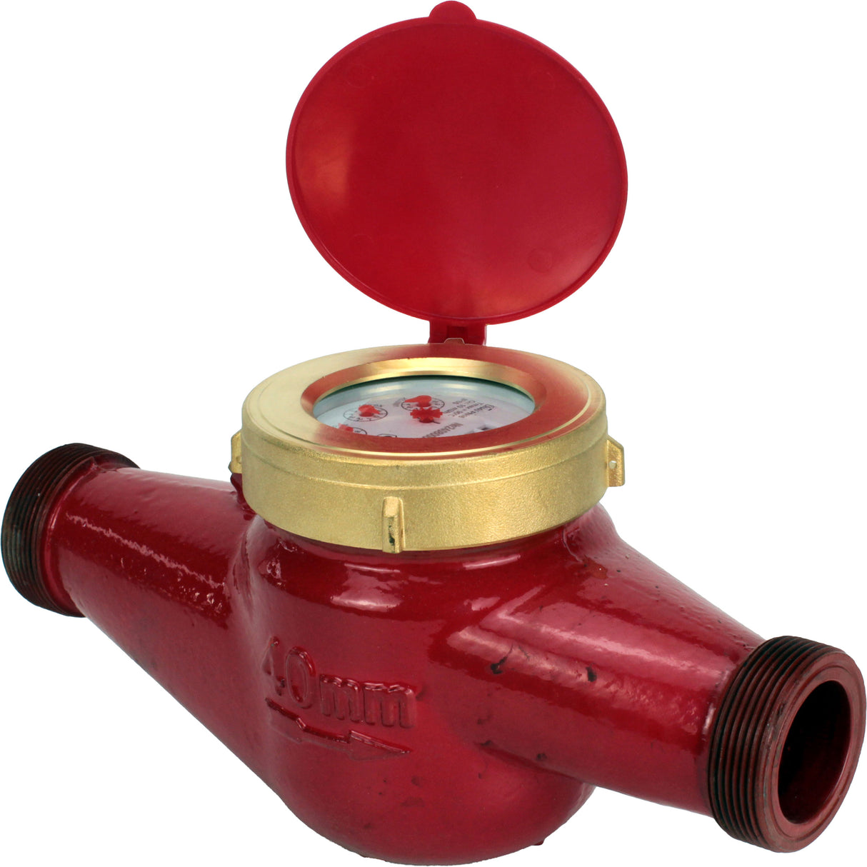 Water meter Elephant MKU2 universal, wing, non-volatile, multi-jet, cast iron, threaded