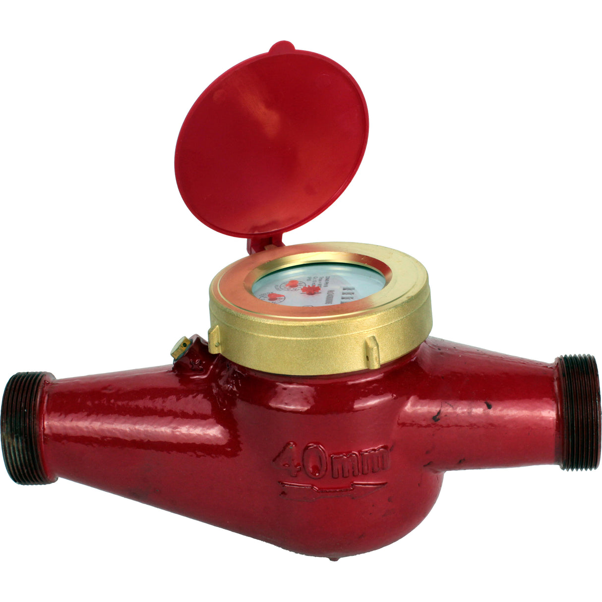 Water meter Elephant MKU2 universal, wing, non-volatile, multi-jet, cast iron, threaded