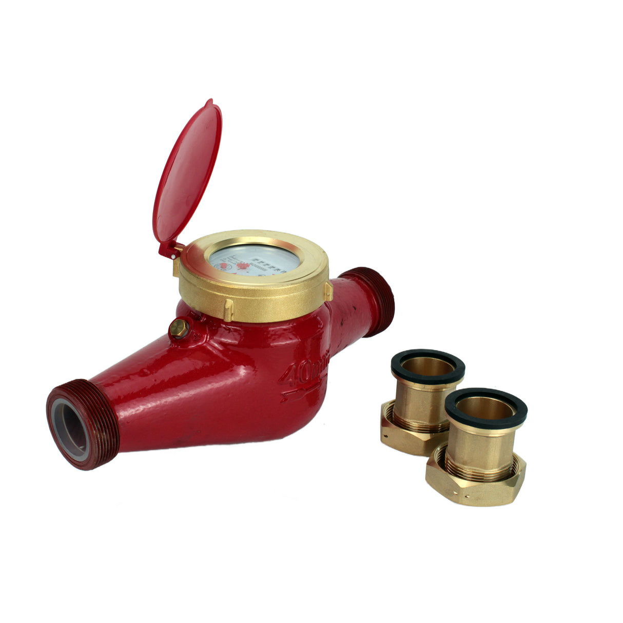 Water meter Elephant MKU2 universal, wing, non-volatile, multi-jet, cast iron, threaded