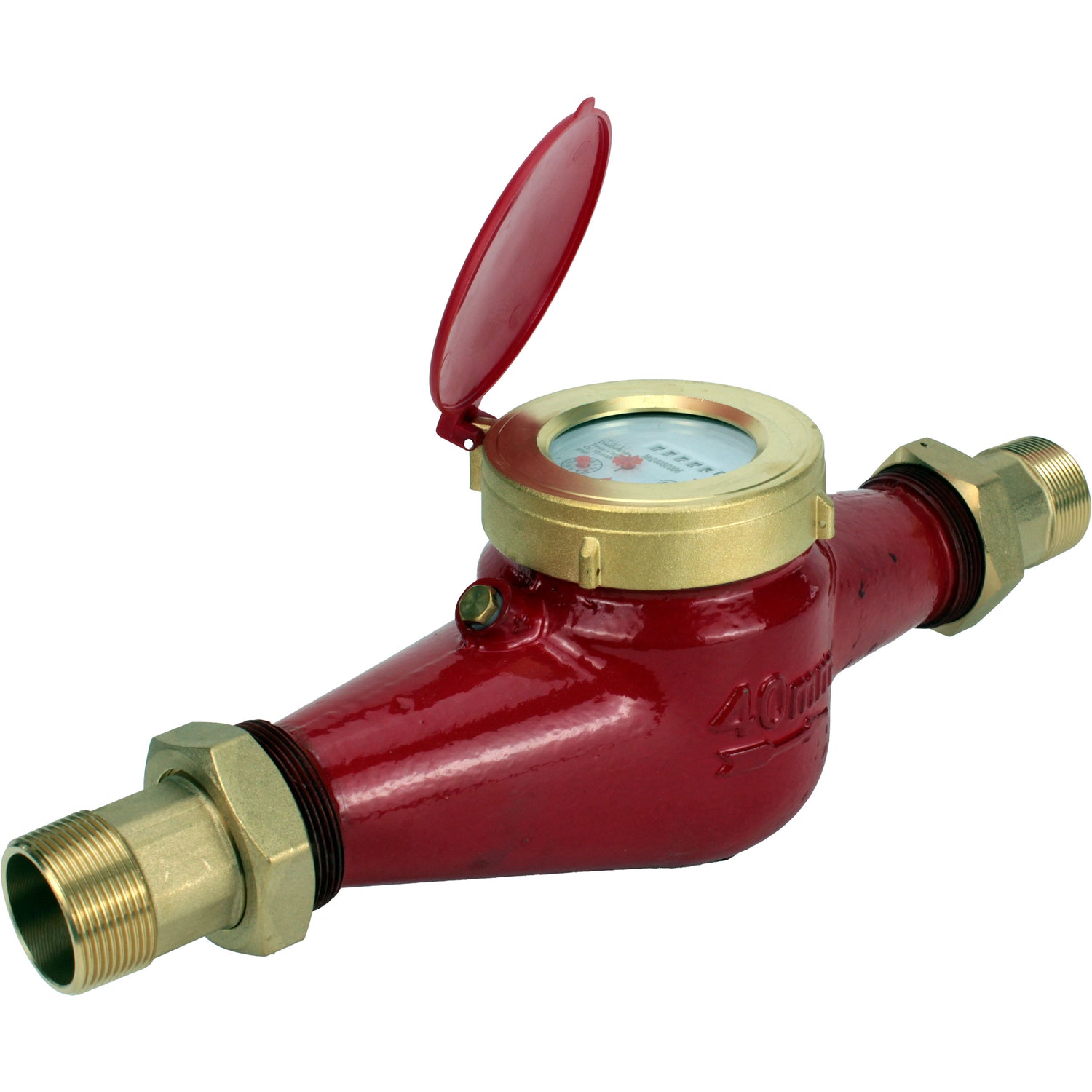 Water meter Elephant MKU2 universal, wing, non-volatile, multi-jet, cast iron, threaded