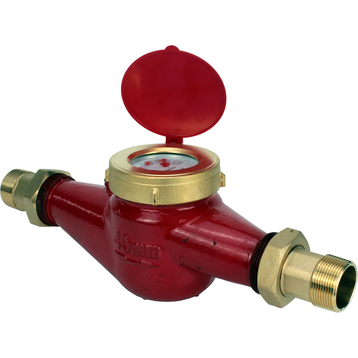 Water meter Elephant MKU2 universal, wing, non-volatile, multi-jet, cast iron, threaded