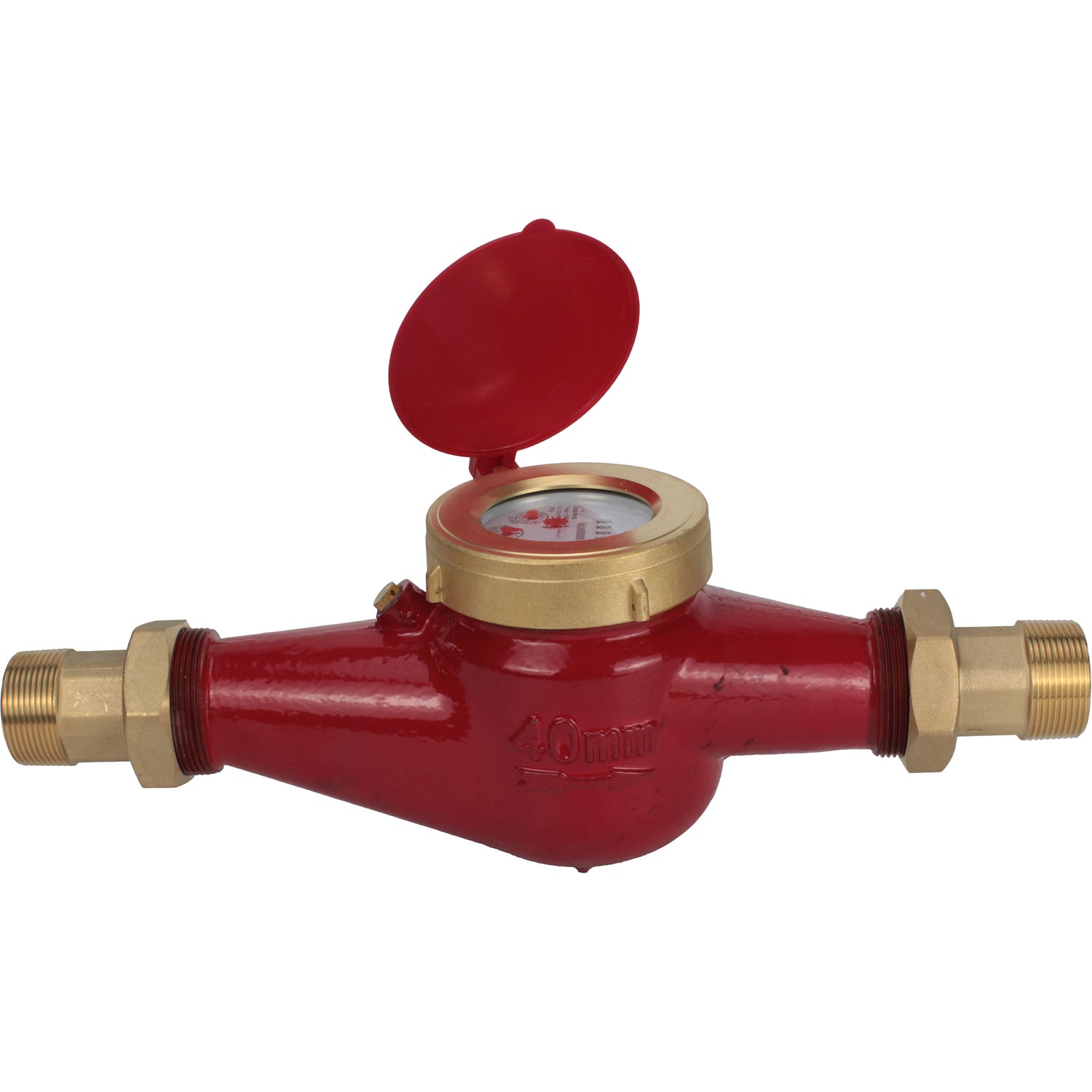 Water meter Elephant MKU2 universal, wing, non-volatile, multi-jet, cast iron, threaded