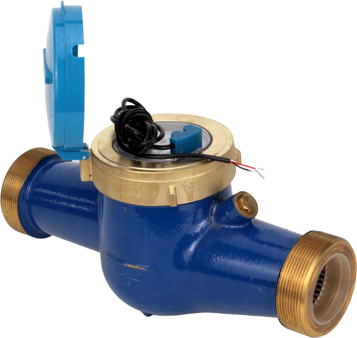Water meter Elephant MKU2i universal, impeller, with pulse output, multi-jet, cast iron, threaded