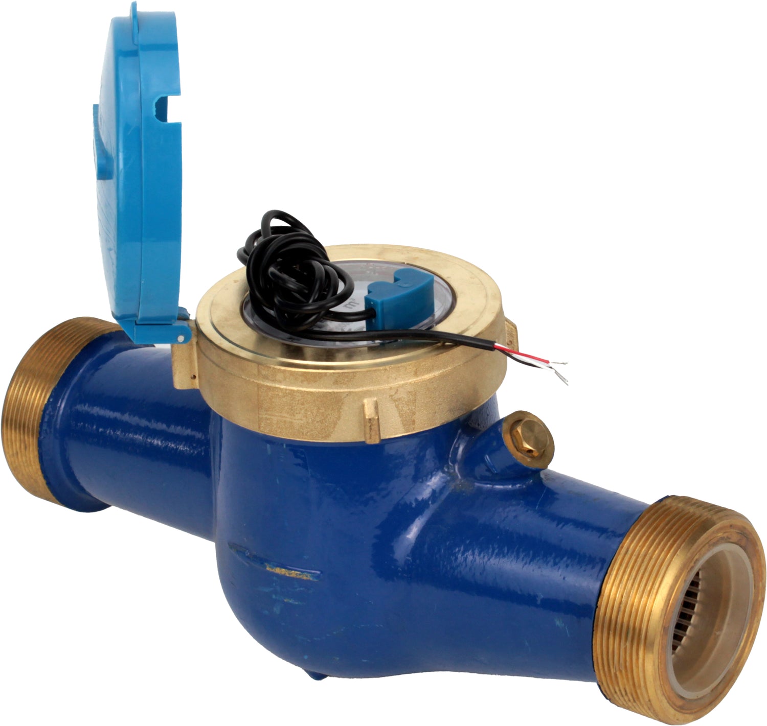 Water meter Elephant MKU2i universal, impeller, with pulse output, multi-jet, cast iron, threaded