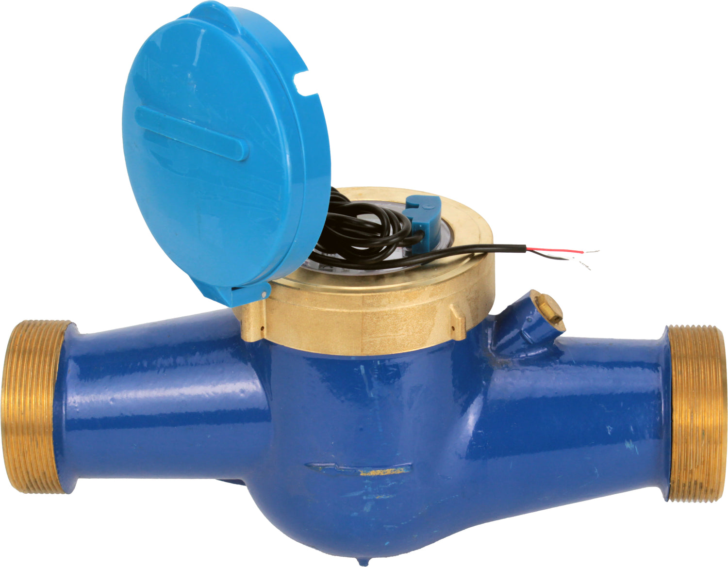 Water meter Elephant MKU2i universal, impeller, with pulse output, multi-jet, cast iron, threaded