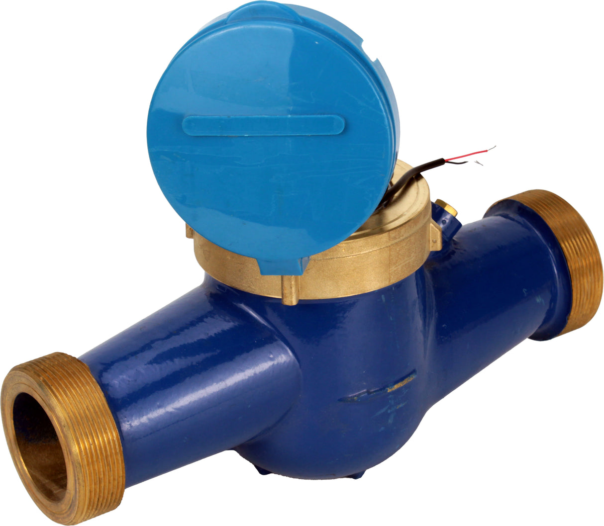 Water meter Elephant MKU2i universal, impeller, with pulse output, multi-jet, cast iron, threaded