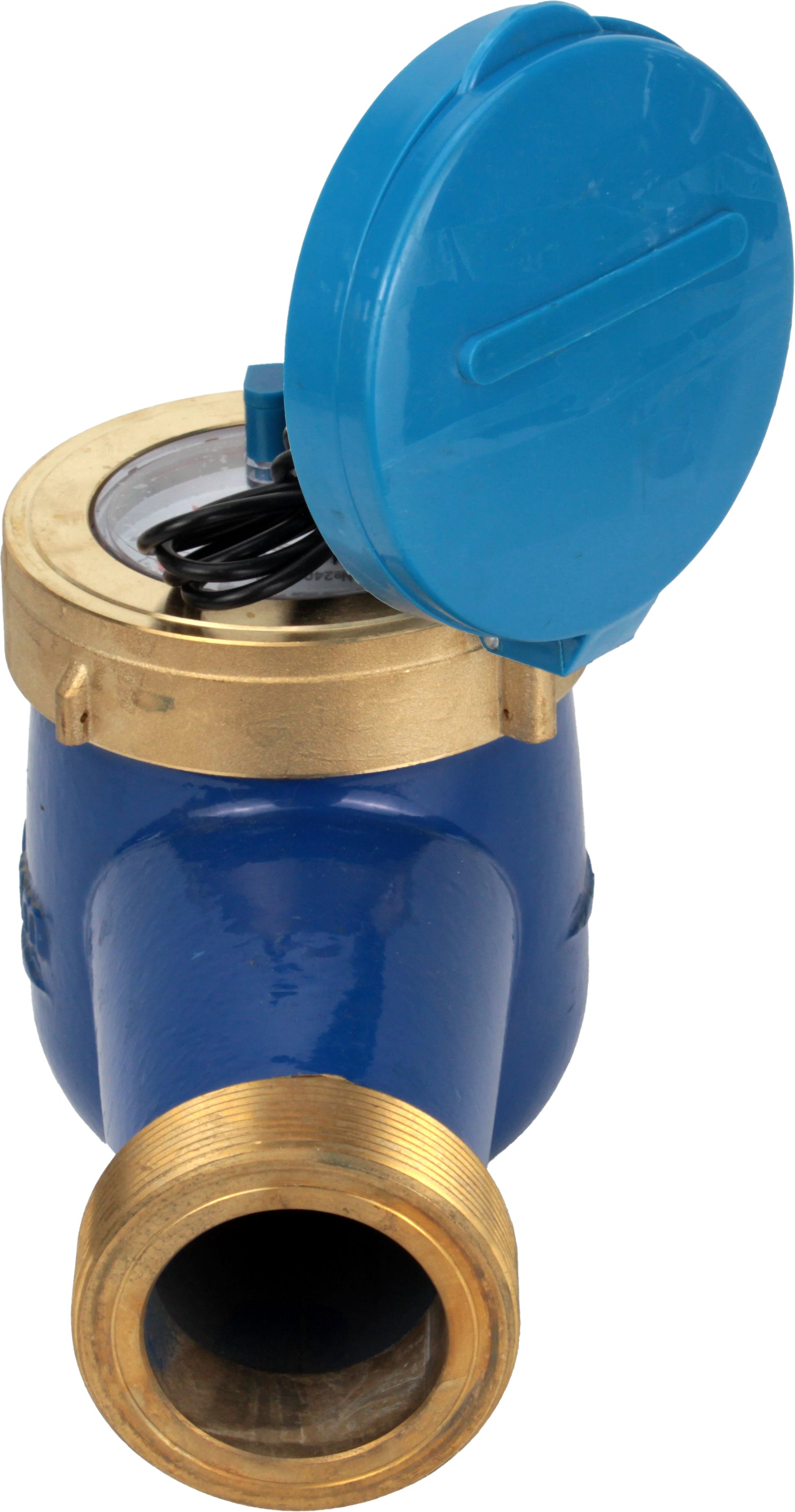 Water meter Elephant MKU2i universal, impeller, with pulse output, multi-jet, cast iron, threaded