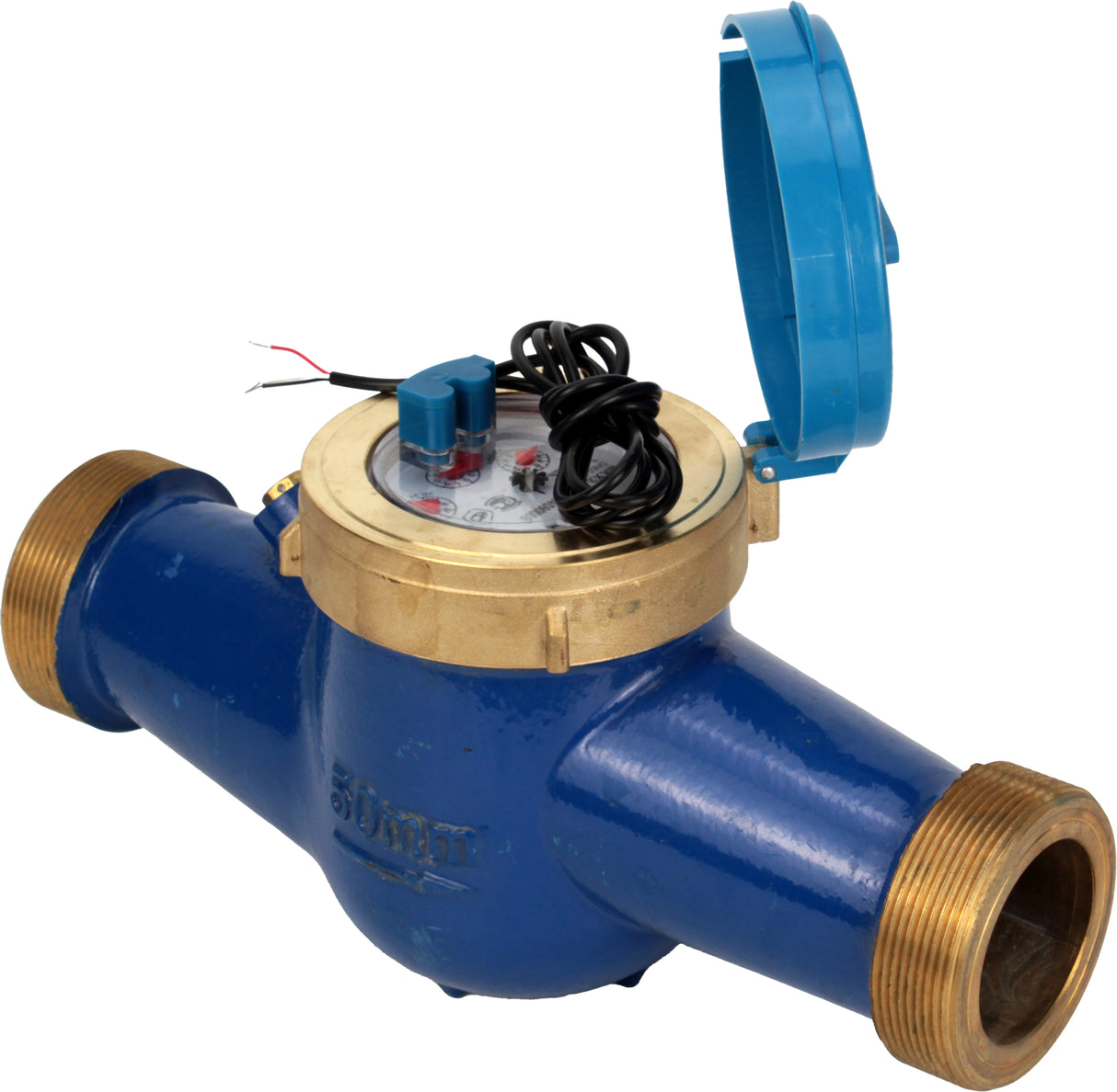 Water meter Elephant MKU2i universal, impeller, with pulse output, multi-jet, cast iron, threaded