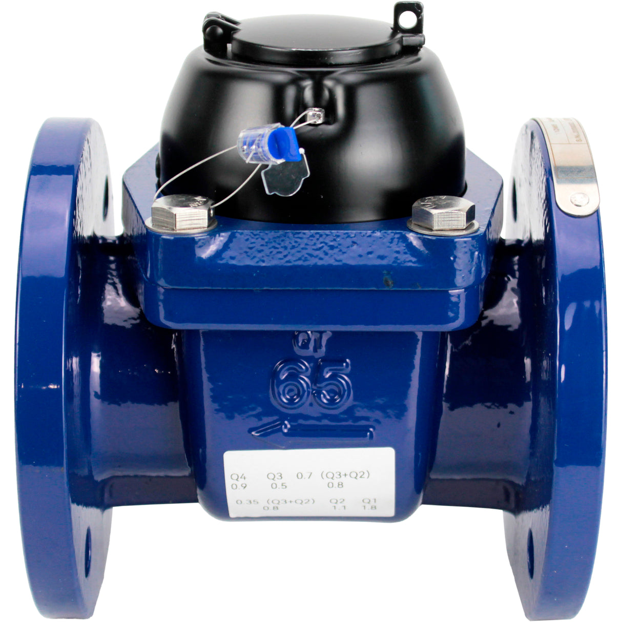 Water cold meters Elephant Elephant turbine, nonvolatile, cast iron, flanged