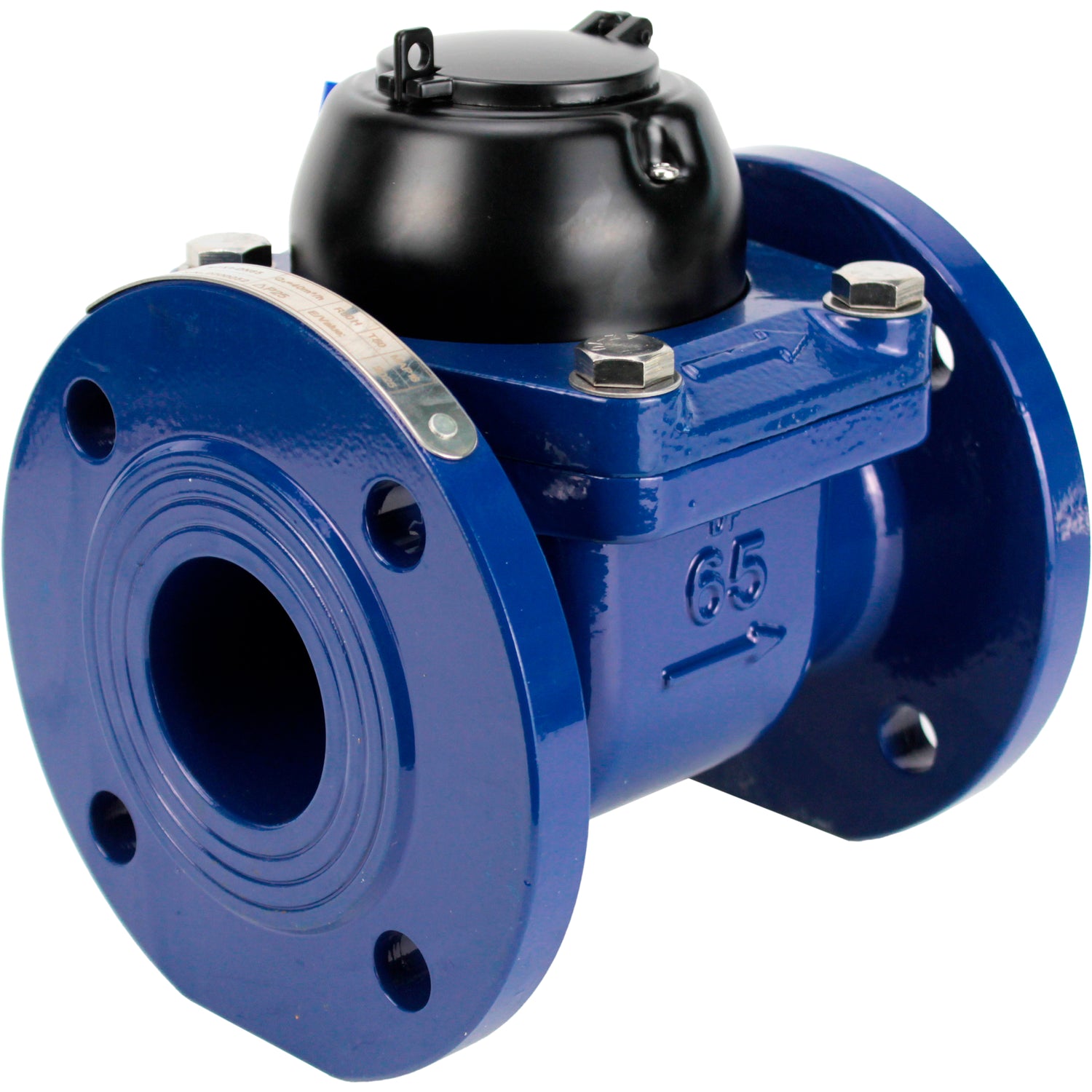 Water cold meters Elephant Elephant turbine, nonvolatile, cast iron, flanged