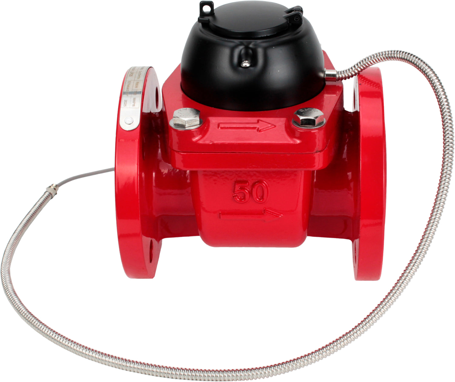 Water meters Elephant MTU1i universal, turbine, with pulse output, cast iron, flanged