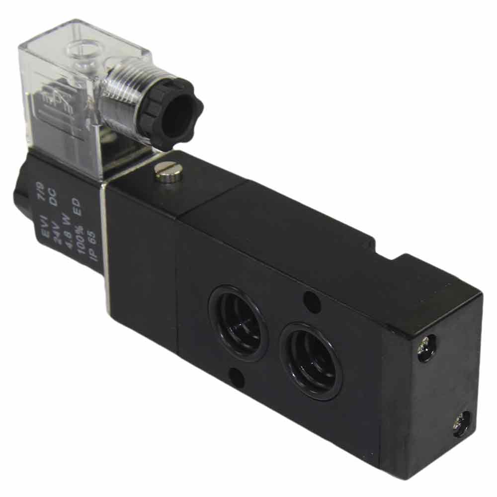 Pneumatic distributor Elephant 4M310-08 NAMUR, body material - anodized aluminum