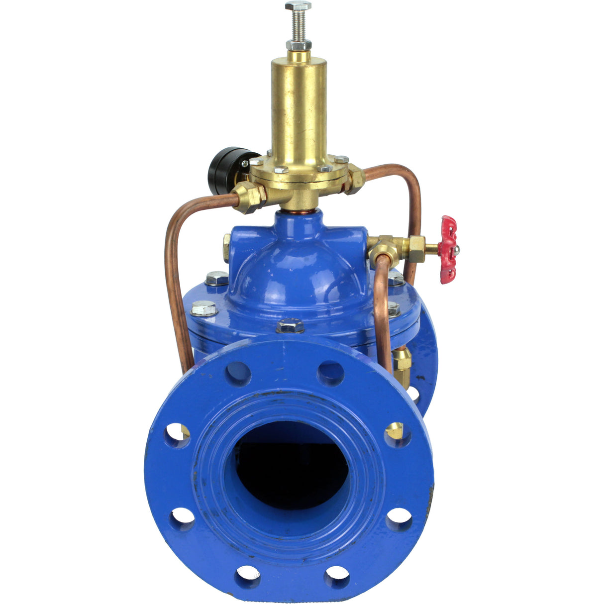 Regulators “up to self” with pilot control Elephant PVB3-1313N-F, diaphragm regulators, body - cast iron GGG40, disk - cast iron GGG40, seal - NBR, flange connection
