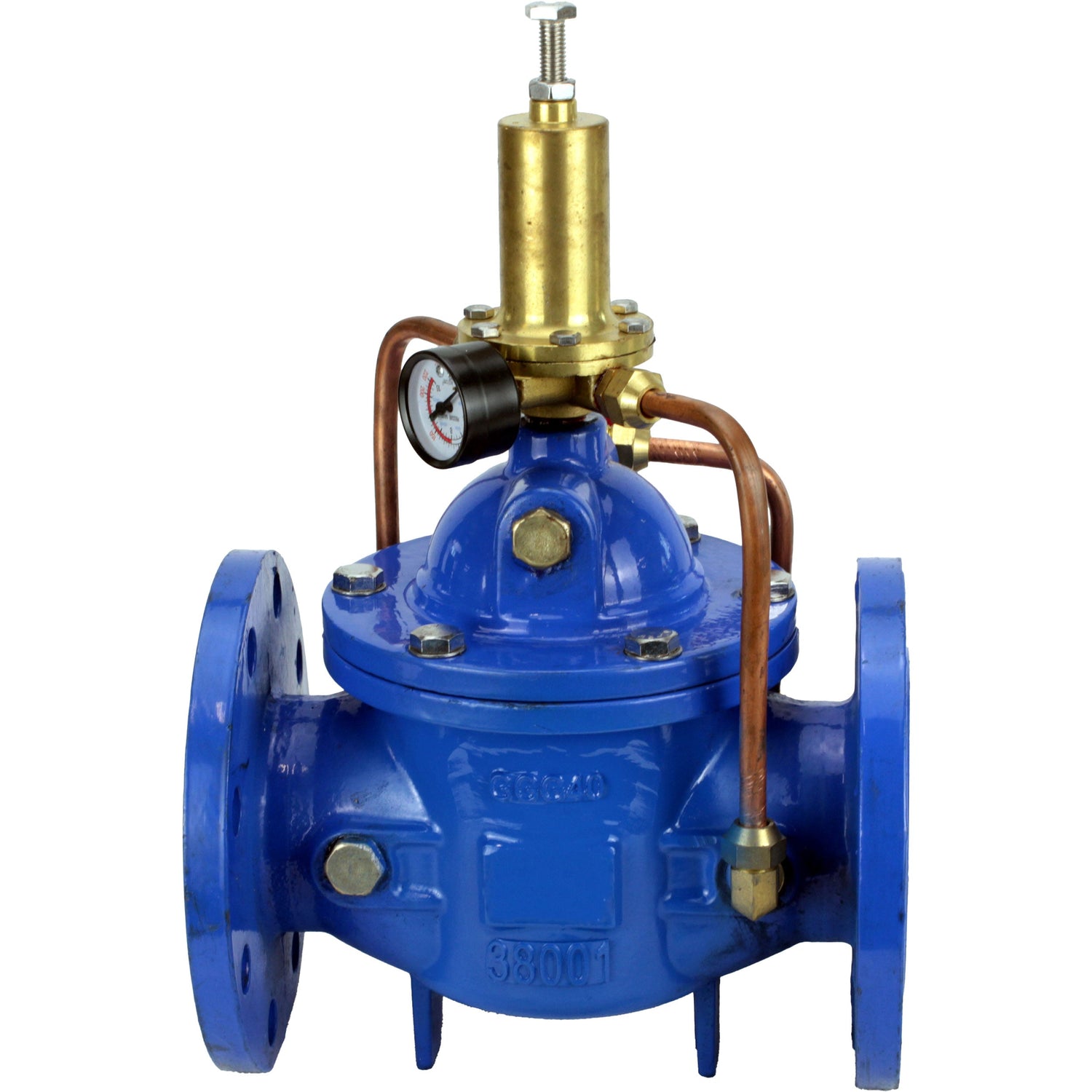 Regulators “up to self” with pilot control Elephant PVB3-1313N-F, diaphragm regulators, body - cast iron GGG40, disk - cast iron GGG40, seal - NBR, flange connection