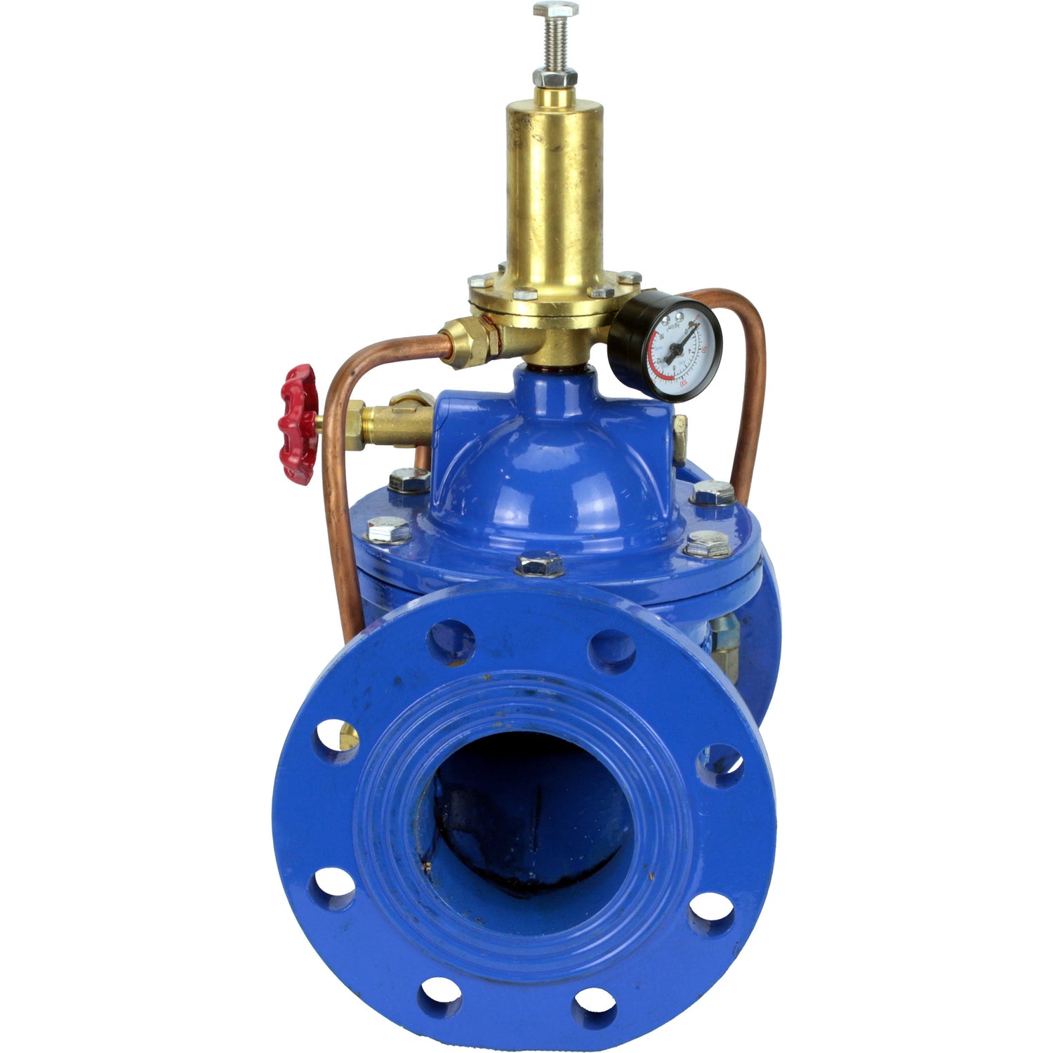 Regulators “up to self” with pilot control Elephant PVB3-1313N-F, diaphragm regulators, body - cast iron GGG40, disk - cast iron GGG40, seal - NBR, flange connection