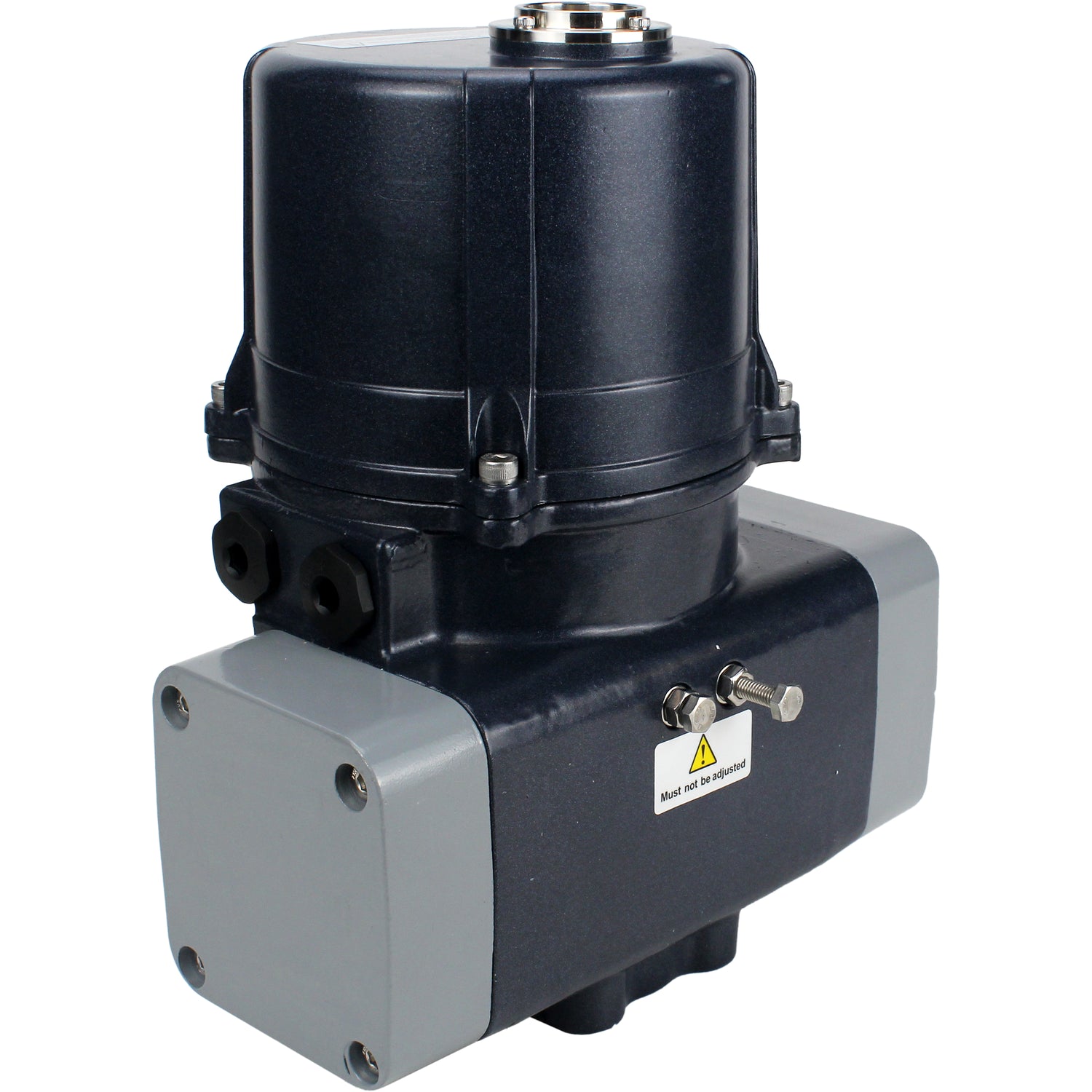 Electric quarter-turn actuators Elephant QTSA-N-EM-O0-220VAC with spring return, square 14x14-27x27, torque 30-300Nm