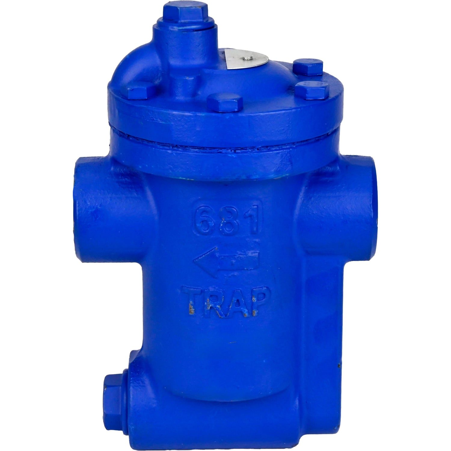 Steam traps with inverted cup Elephant STIG1324-T DN15-25 16 bar threaded, body - GGG40 cast iron, valve material - low-carbon high-alloy steel 2Cr13, maximum pressure drop dP=4-14 bar