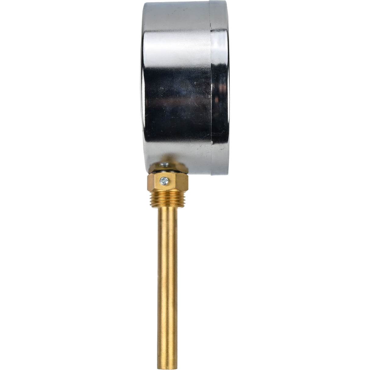 Bimetallic radial thermometers Elephant TB-301-R1.5 PN10-25, stainless steel, length of immersion part 46-150mm, accuracy class - 1.5