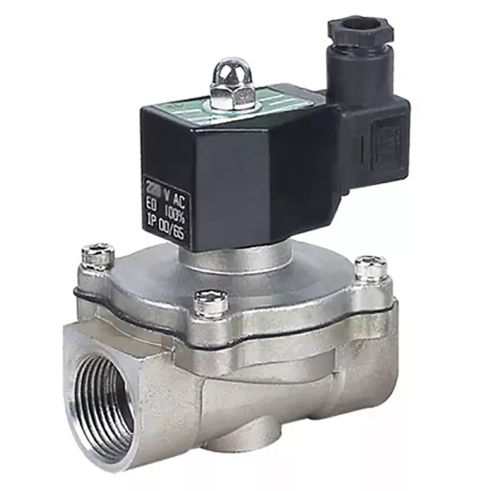 Solenoid valve Elephant VS331-NT-NC-24VAC, body material - Stainless steel AISI 304, seal - NBR, normally closed, coil - 24 VAC