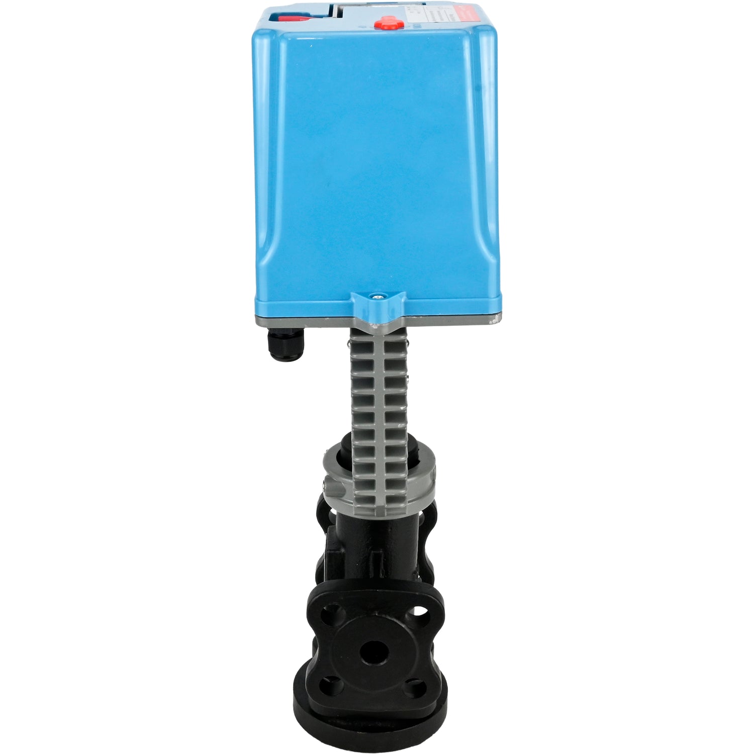 Two-way shut-off and regulating valve Elephant VSR1-13V-PED-F, body material - cast iron EN-JS1025, locking body material - stainless steel AISI 304, seal - Fluorocarbon (Viton, FPM), with electric drive XCK220-1500 AC220V