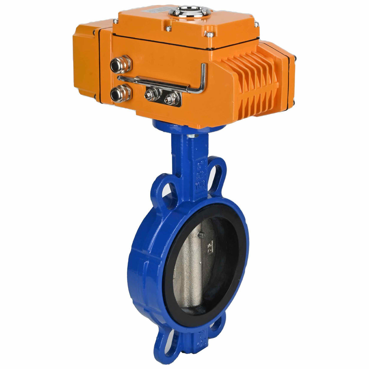 Water Butterfly Valve Elephant bv16-110/220-0-10, body material - cast iron GGG50, disk material - cast iron GGG40, seal - EPDM, electric actuator operated