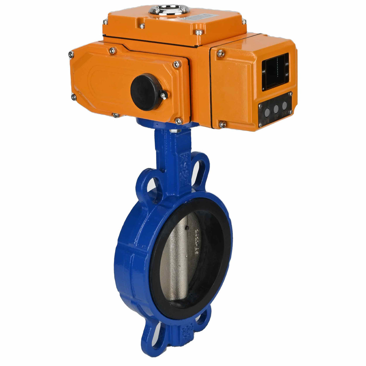 Water Butterfly Valve Elephant bv16-110/220-0-10, body material - cast iron GGG50, disk material - cast iron GGG40, seal - EPDM, electric actuator operated