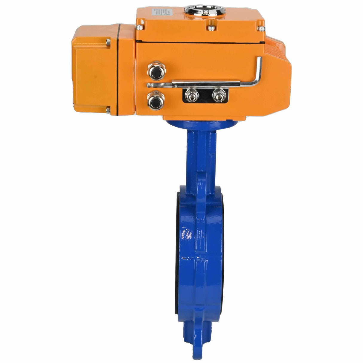 Water Butterfly Valve Elephant bv16-110/220-0-10, body material - cast iron GGG50, disk material - cast iron GGG40, seal - EPDM, electric actuator operated