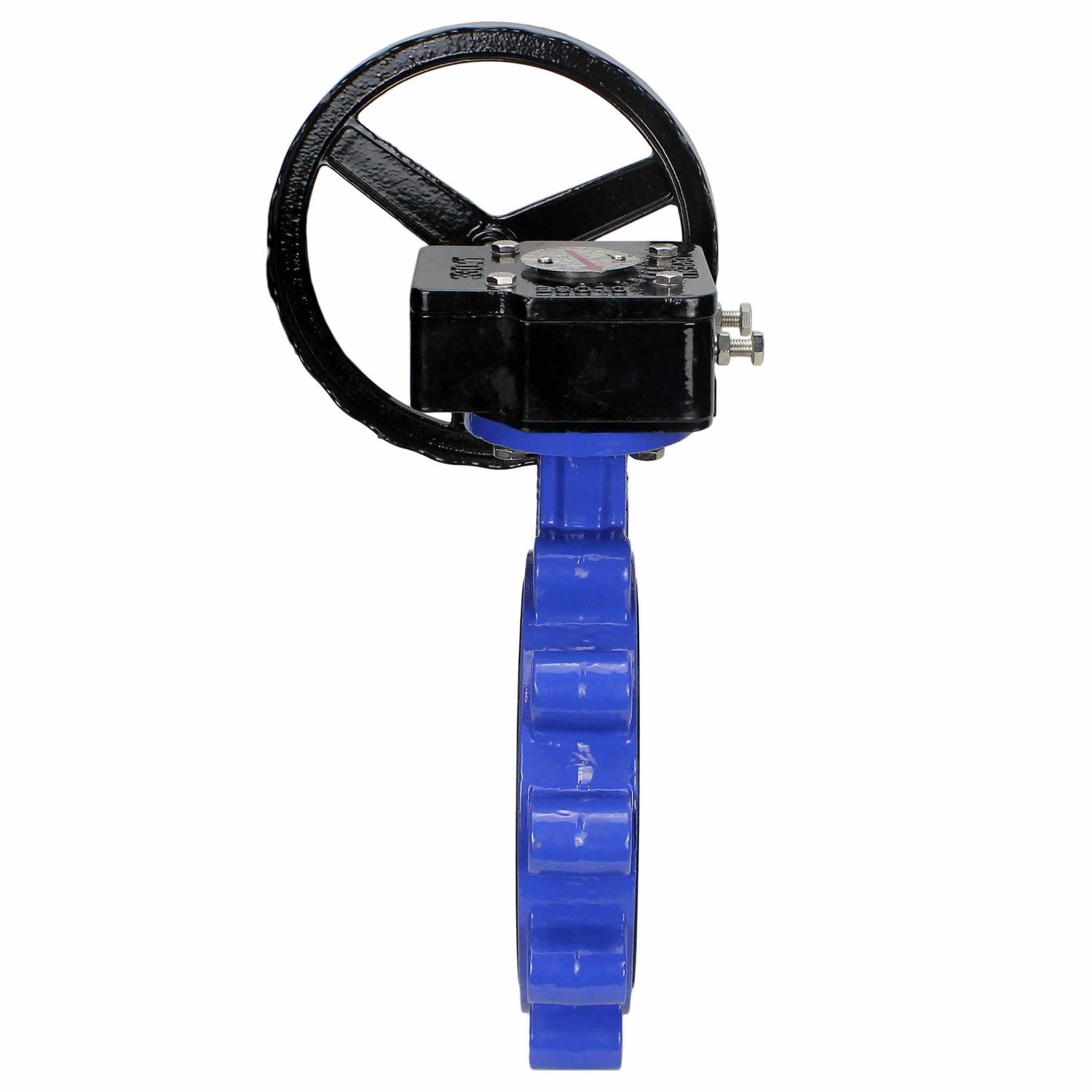 Water Butterfly Valve Elephant WBV1631N-2W-Fb-R, body material - cast iron QT450, disk material - stainless steel AISI 304, seal - NBR, gearbox