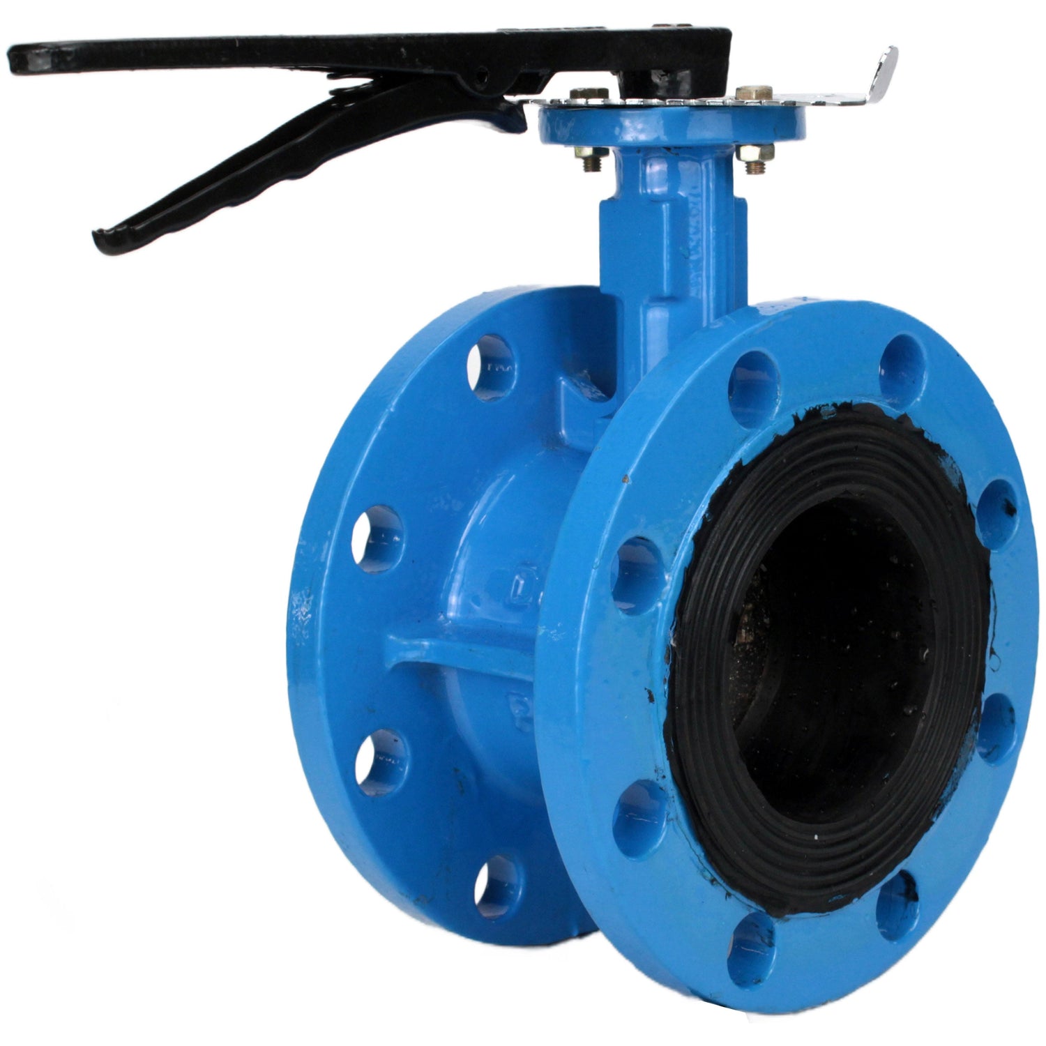 Water Butterfly Valve Elephant WBV1331E-2W-F-H, body material - cast iron GGG40, disk material - stainless steel AISI 304, seal - EPDM, handle