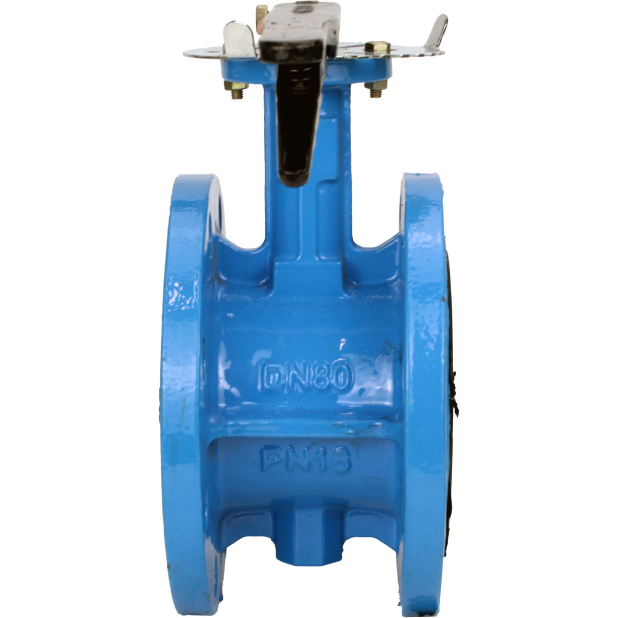 Water Butterfly Valve Elephant WBV1331E-2W-F-H, body material - cast iron GGG40, disk material - stainless steel AISI 304, seal - EPDM, handle