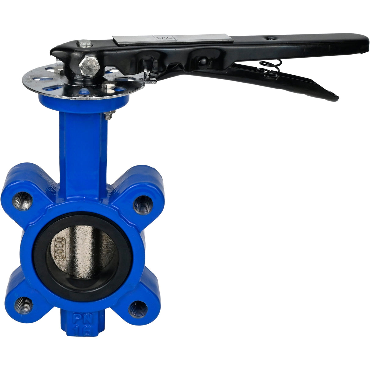 Water Butterfly Valve Elephant WBV1616N-2W-Fb-H, body material - cast iron QT450, disk material - cast iron QT450, seal - NBR, handle