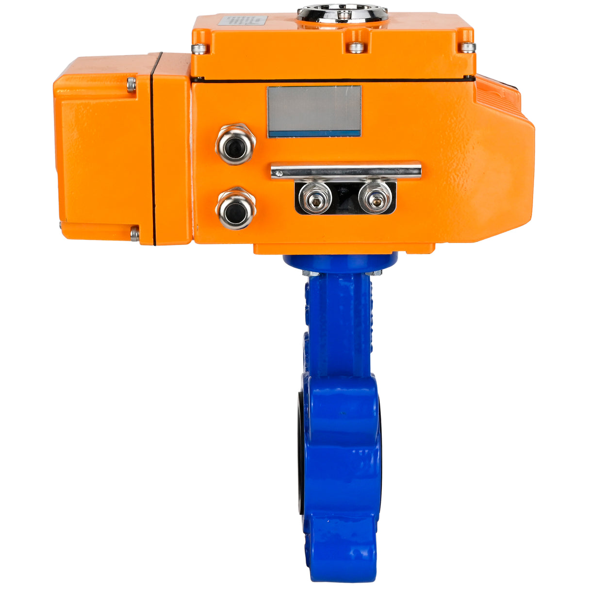 Water Butterfly Valve Elephant WBV1616N-2W-Fb-H, body material - cast iron QT450, disk material - cast iron QT450, seal - NBR, electric actuator QT-N-EM-B1-220VAC-U1 220V