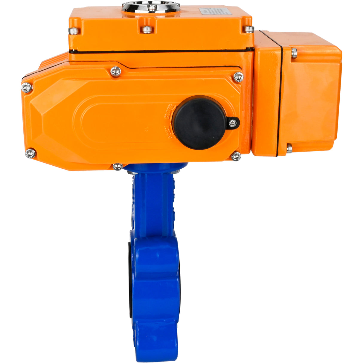 Water Butterfly Valve Elephant WBV1616N-2W-Fb-H, body material - cast iron QT450, disk material - cast iron QT450, seal - NBR, electric actuator QT-N-EM-B1-220VAC-U1 220V