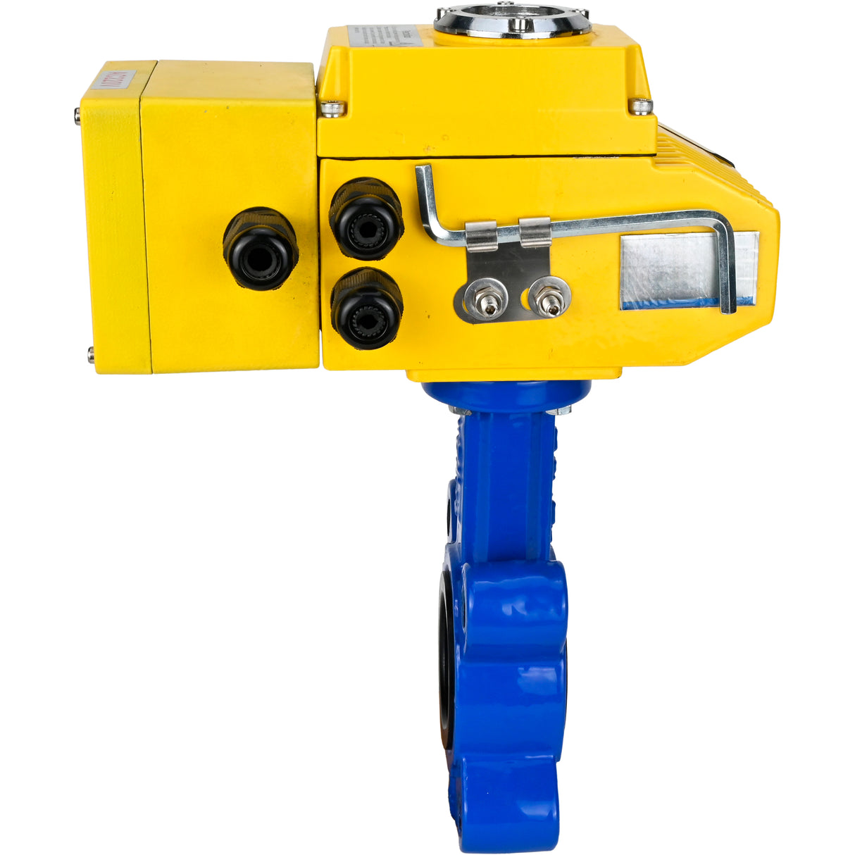 Water Butterfly Valve Elephant WBV1616E-2W-Fb-H, body material - cast iron QT450, disk material - cast iron QT450, seal - EPDM, electric actuator QT-N-EM-A1-220VAC-U1 220V