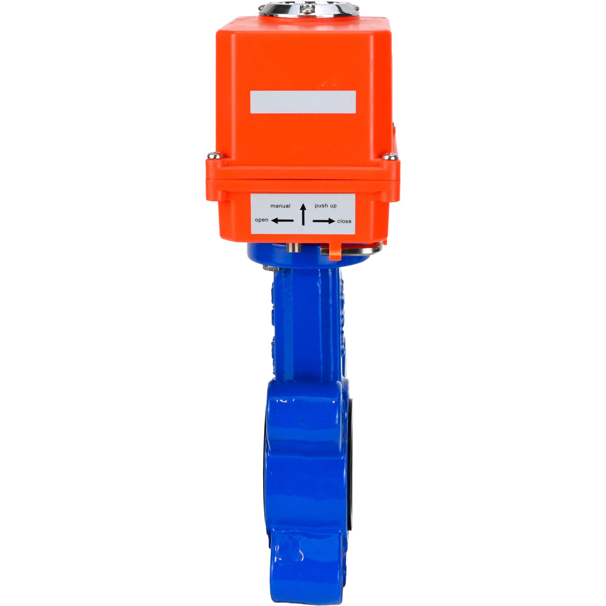 Water Butterfly Valve Elephant WBV1616E-2W-Fb-H, body material - cast iron QT450, disk material - cast iron QT450, seal - EPDM, electric actuator QT-N-EM-O1-220VAC-U1 MINI 220V