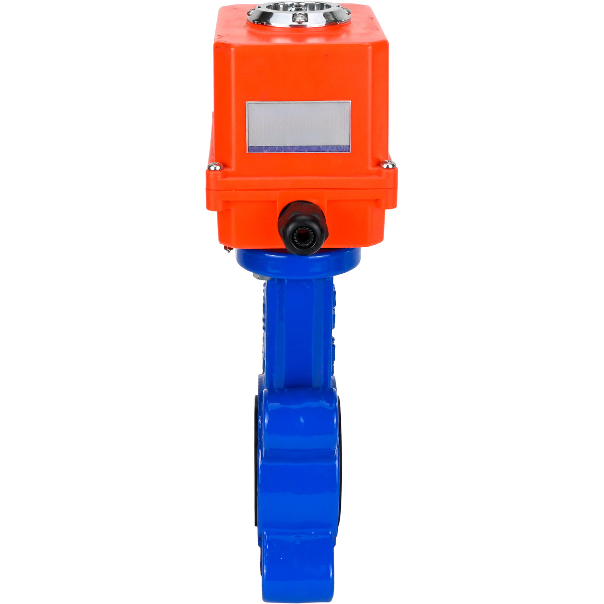 Water Butterfly Valve Elephant WBV1616E-2W-Fb-H, body material - cast iron QT450, disk material - cast iron QT450, seal - EPDM, electric actuator QT-N-EM-O1-220VAC-U1 MINI 220V