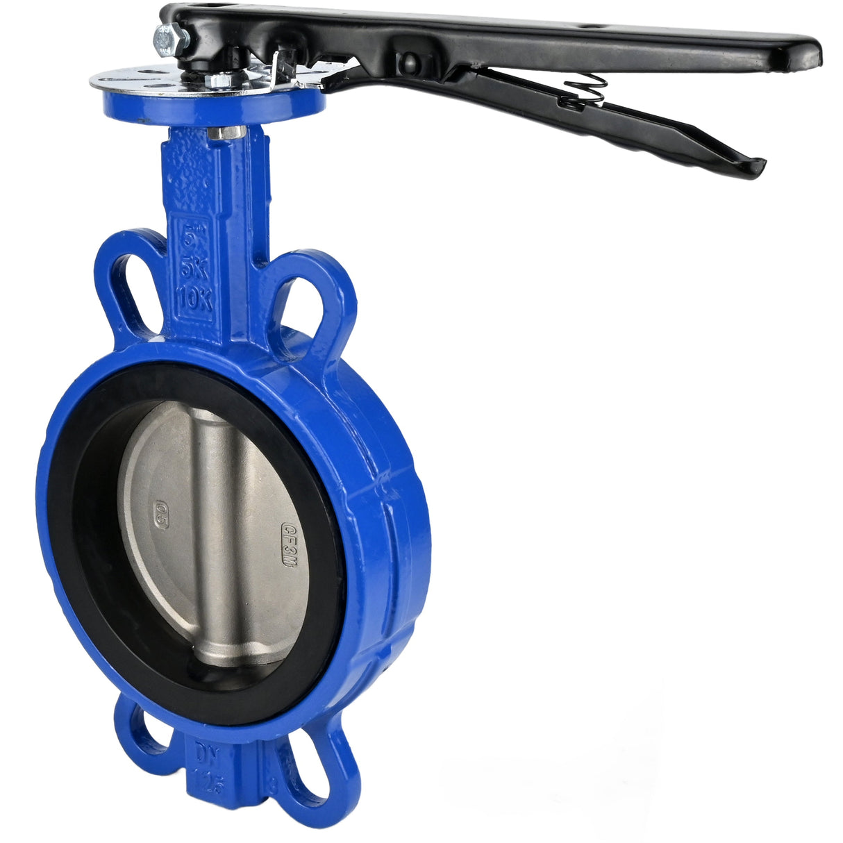 Water Butterfly Valve Elephant WBV1632E-2W-Fb, body material - cast iron QT450, disk material - stainless steel AISI 316, seal - EPDM, handle