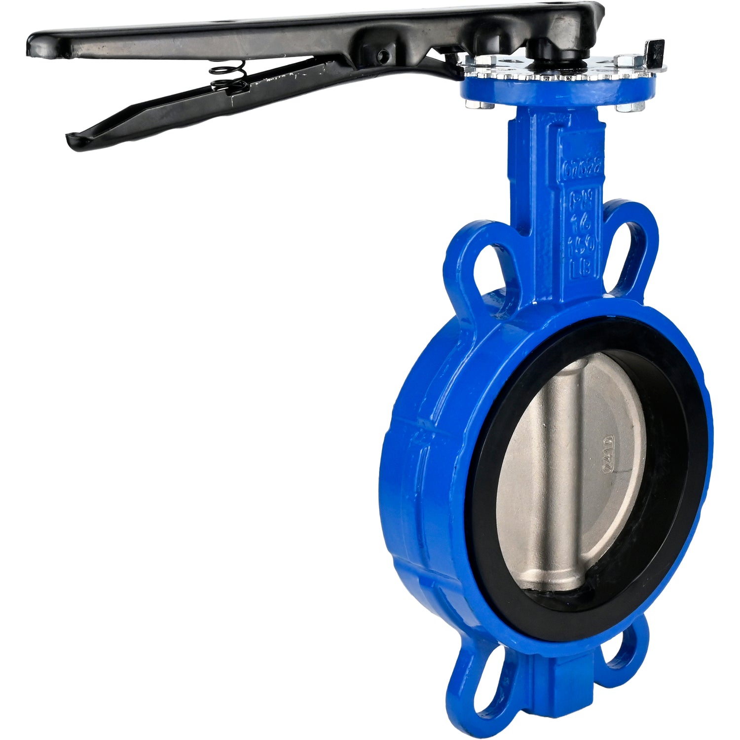 Water Butterfly Valve Elephant WBV1632E-2W-Fb, body material - cast iron QT450, disk material - stainless steel AISI 316, seal - EPDM, handle