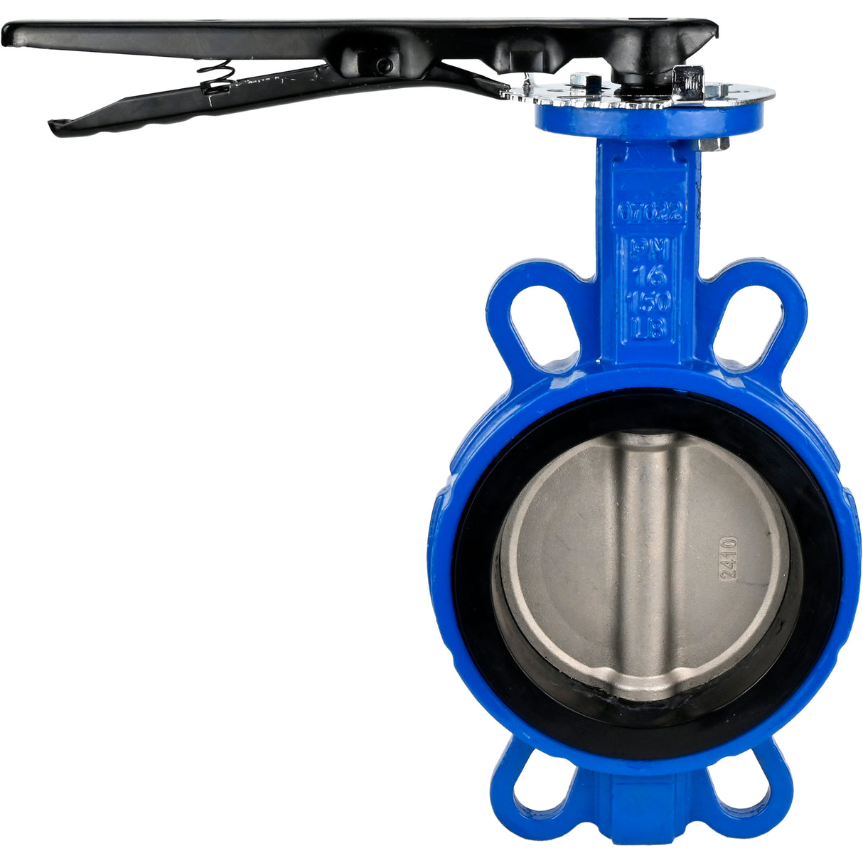 Water Butterfly Valve Elephant WBV1632E-2W-Fb, body material - cast iron QT450, disk material - stainless steel AISI 316, seal - EPDM, handle