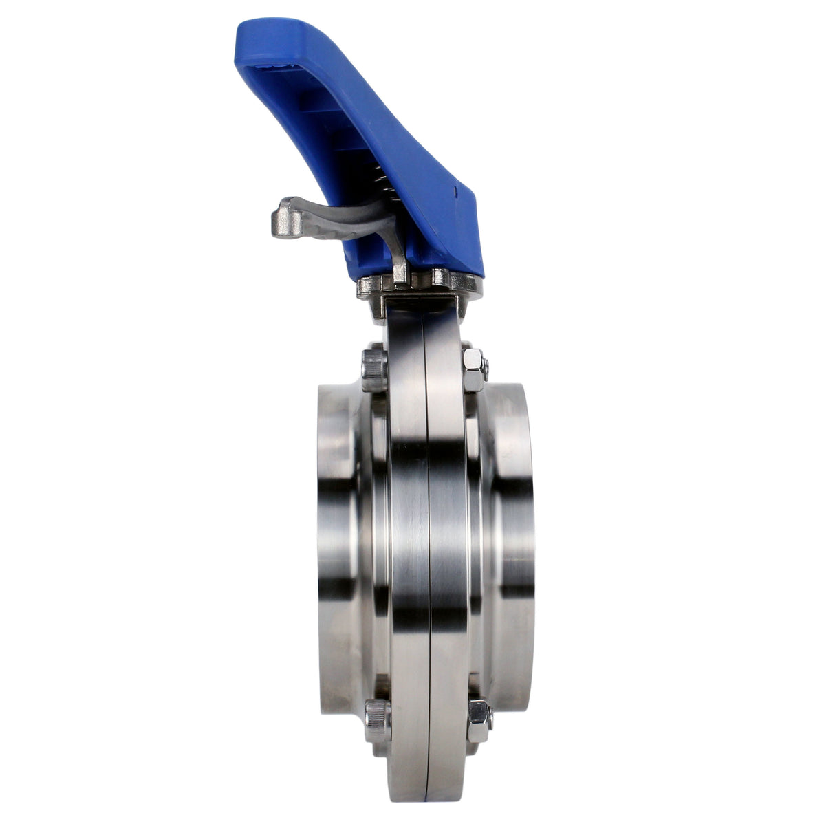 Water Butterfly Valve Elephant WBV3131E-2W-W-H, body material - Stainless steel AISI 304, disk material - Stainless steel AISI 304, seal - EPDM, welded, with handle
