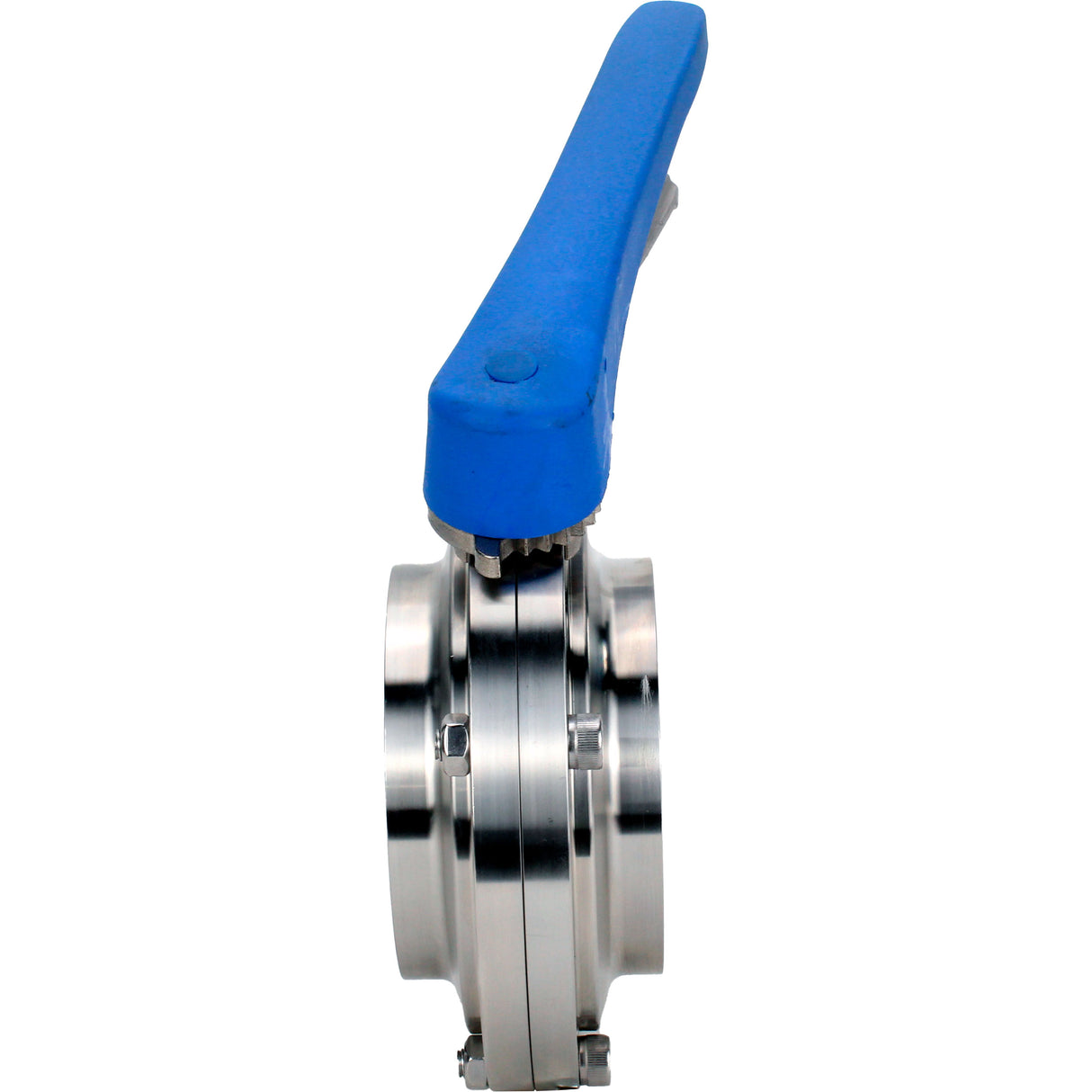 Water Butterfly Valve Elephant WBV3131E-2W-W-H, body material - Stainless steel AISI 304, disk material - Stainless steel AISI 304, seal - EPDM, welded, with handle