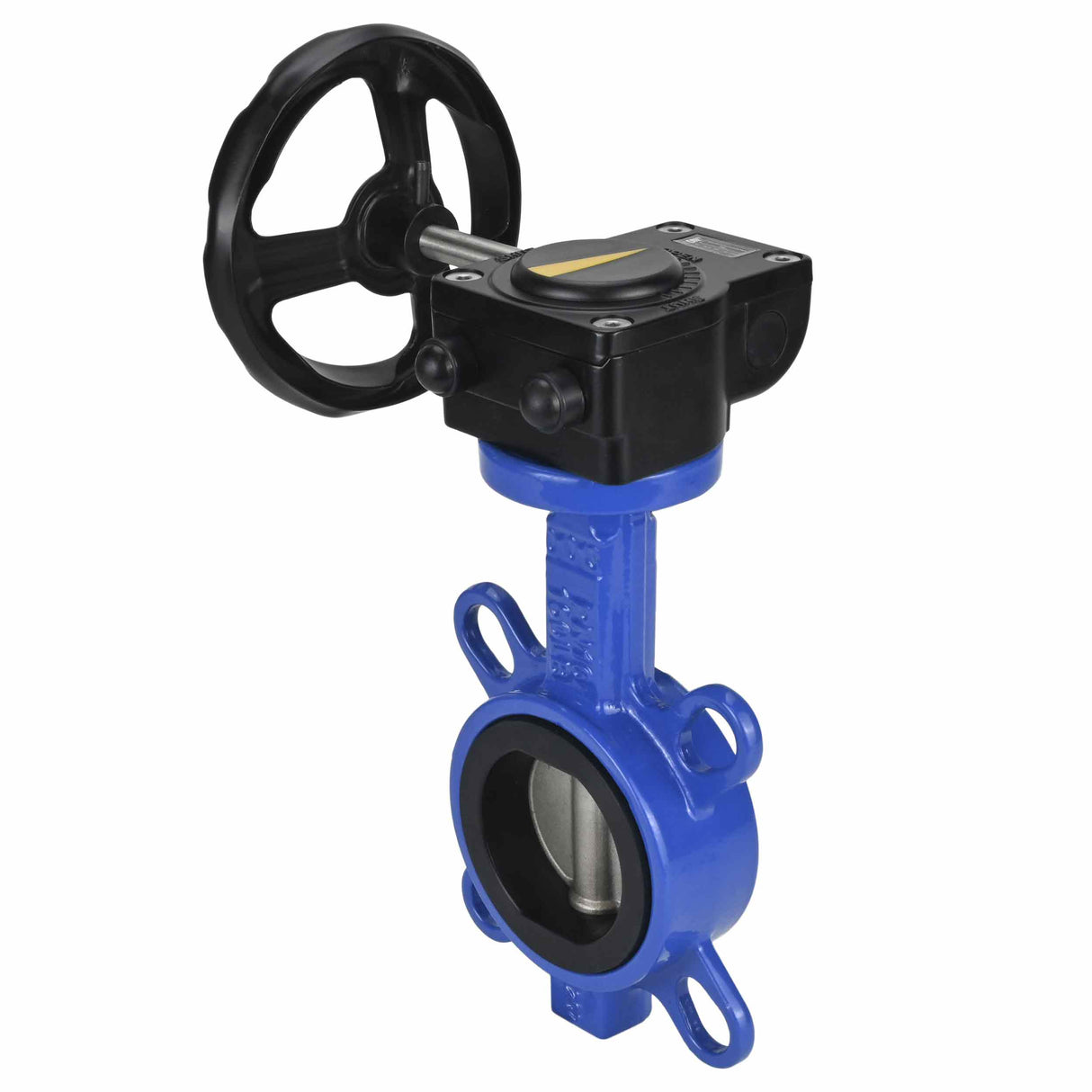 Water Butterfly Valve Elephant WCB-316L-EPDM body material - Carbon steel WCB, disk material - Stainless steel AISI 316L, seal - EPDM with gear Elephant HAM